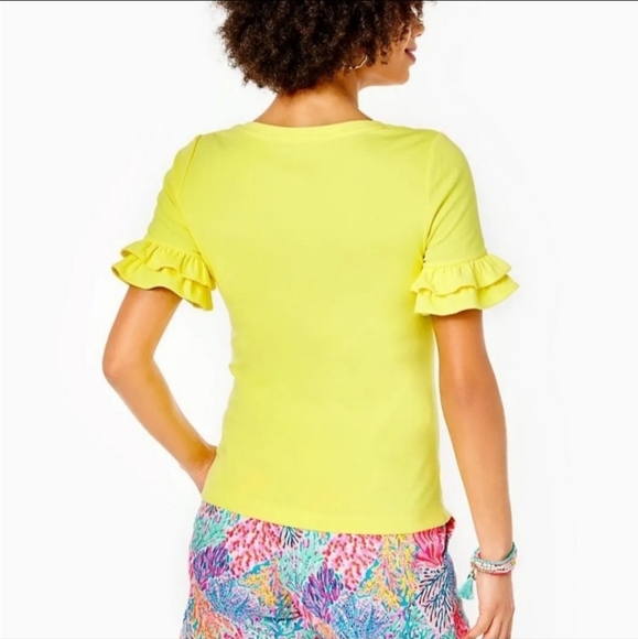 Lilly Pulitzer Fitz Top - Picture 2 of 4